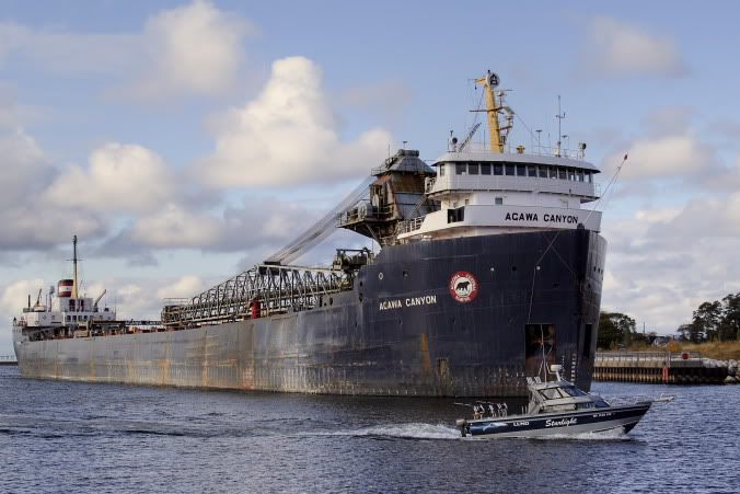 Her last visit to Manistee (freighter) - RailRoadFan.com Her last visit to Manistee (freighter) - RailRoadFan.com